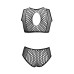 Le Desir - Key-Hole Fishnet Undertøysett - One Size Le Desir - Key-Hole Fishnet Undertøysett - One Size