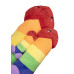 Penis Plushie - Pride Penis Kosebamse - 30 cm Penis Plushie - Pride Penis Kosebamse - 30 cm