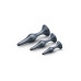 ANAL ADVENTURES ENESIS - Buttplug sett  - STELLAR SILVER