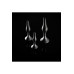 ANAL ADVENTURES ENESIS - Buttplug sett  - STELLAR SILVER