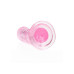 Realrock – Crystal Clear – Enkel Realistisk Dildo – Rosa - 14.5 cm