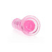 Realrock – Crystal Clear – Enkel Realistisk Dildo – Rosa - 20 cm
