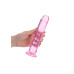 Realrock – Crystal Clear – Enkel Realistisk Dildo – Rosa - 20 cm