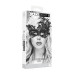 Ouch! Black & White - Royal maskerademaske med Blonder - Sort Ouch! Black & White - Royal maskerademaske med Blonder - Sort
