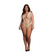 Le Desir - Frekk Body av Netting - Queen Size 2XL-5XL - Beige Le Desir - Frekk Body av Netting - Queen Size 2XL-5XL - Beige