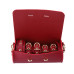 BDSM Deluxe sett med 5 deler og veske - Red