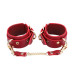 BDSM Deluxe sett med 5 deler og veske - Red