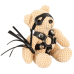 Bad kitty - SM Teddy - Bamse med harness Bad kitty - SM Teddy - Bamse med harness