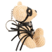 Bad kitty - SM Teddy - Bamse med harness Bad kitty - SM Teddy - Bamse med harness