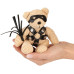 Bad kitty - SM Teddy - Bamse med harness Bad kitty - SM Teddy - Bamse med harness