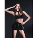 Allure - Naughty Nights - Latex-look bh og skjørt Allure - Naughty Nights - Latex-look bh og skjørt
