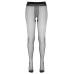 Cottelli Legwear - Klassisk strømpebukse med åpent skritt - sort Cottelli Legwear - Klassisk strømpebukse med åpent skritt - sort