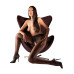 Cottelli Legwear - Klassisk strømpebukse med åpent skritt - sort Cottelli Legwear - Klassisk strømpebukse med åpent skritt - sort