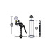 Vx8 Premium Penis Pumpe - med justerbar penisring