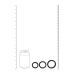 Levelz - 1 - 3 pk Brede silikonringer - S/M/L Levelz - 1 - 3 pk Brede silikonringer - S/M/L
