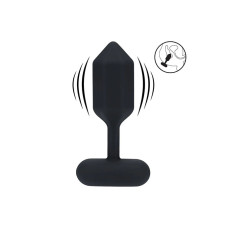 Levelz - 3 - Hexagonformet buttplugg med vibrasjon - Large