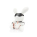 S-line - Bondage Rabbit Bamse - Large - Hvit og Sort 