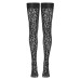Cottelli Legwear - Limited Edition - Hold Up Strømper Med Leopardmønster Cottelli Legwear - Limited Edition - Hold Up Strømper Med Leopardmønster