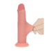 Realrock - Dual density sliding skin - Dildo i silikon - Lys hudfarge 6" Realrock - Dual density sliding skin - Dildo i silikon - Lys hudfarge 6"