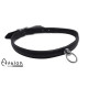 Avalon - HELEN - Enkelt Collar med O-ring Svart
