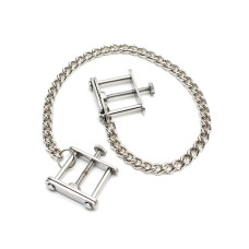 Rimba - Brystklyper med justerbar klemme - med kjetting 